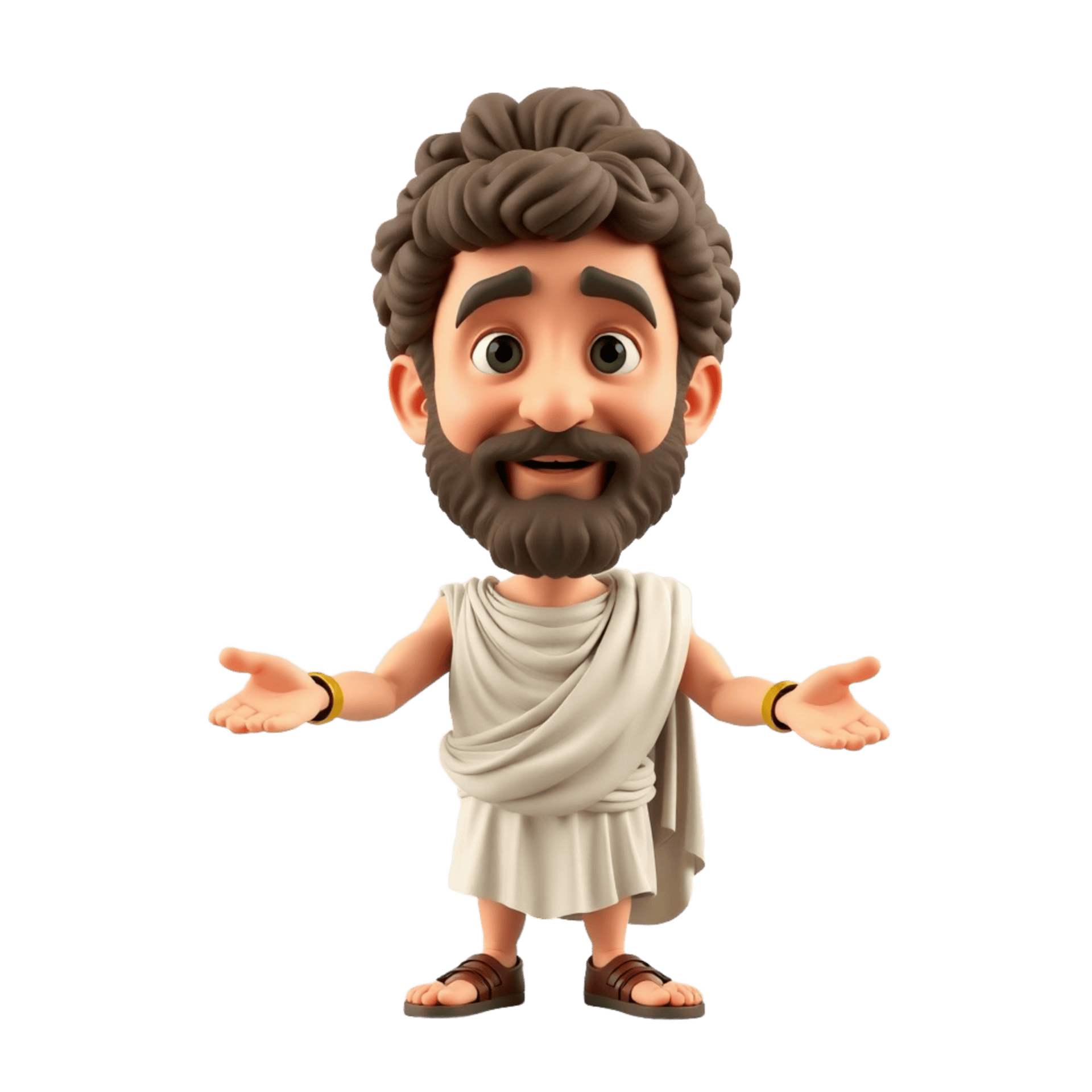 Marcus Aurelius bobblehead cartoon